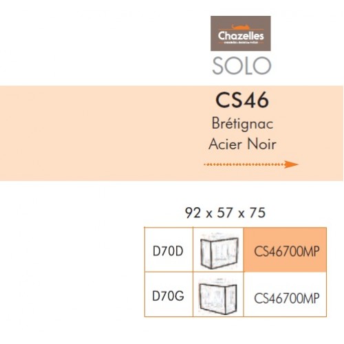 Semineu Chazelles SOLO CS46 Semineu Chazelles SOLO CS46